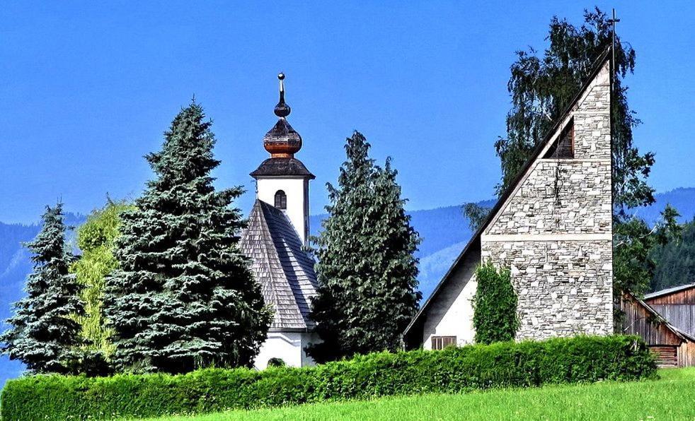 Ferienwohnung Chrisi Im Kulmhof Tauplitz Exterior foto